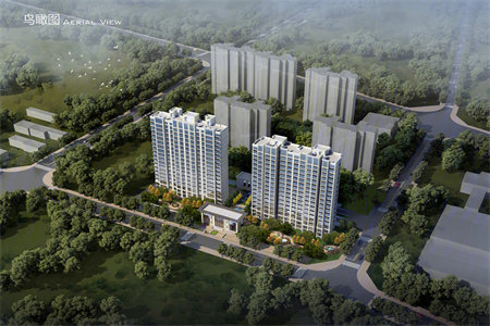 正大文苑2室1厅1卫80㎡带车库23㎡